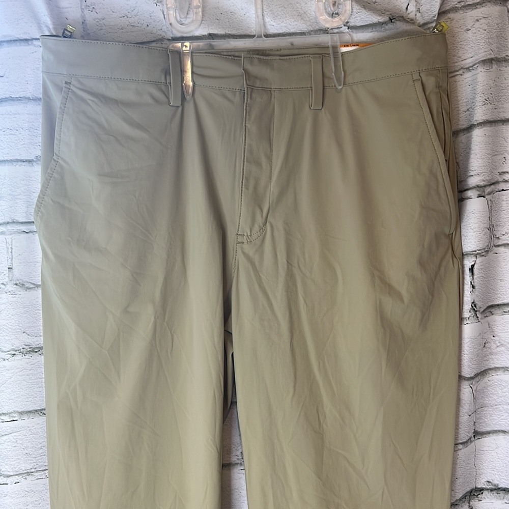 Club Room Men's Tech Pants, Light Khaki, NWT! - Picture 2 of 5